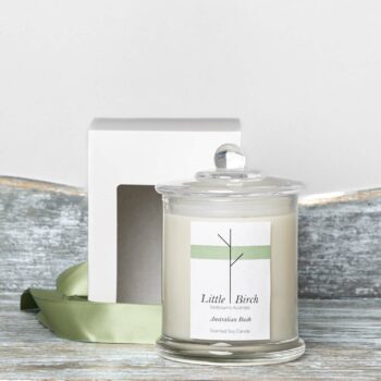 Australian Bush scented soy candle by Little Birch