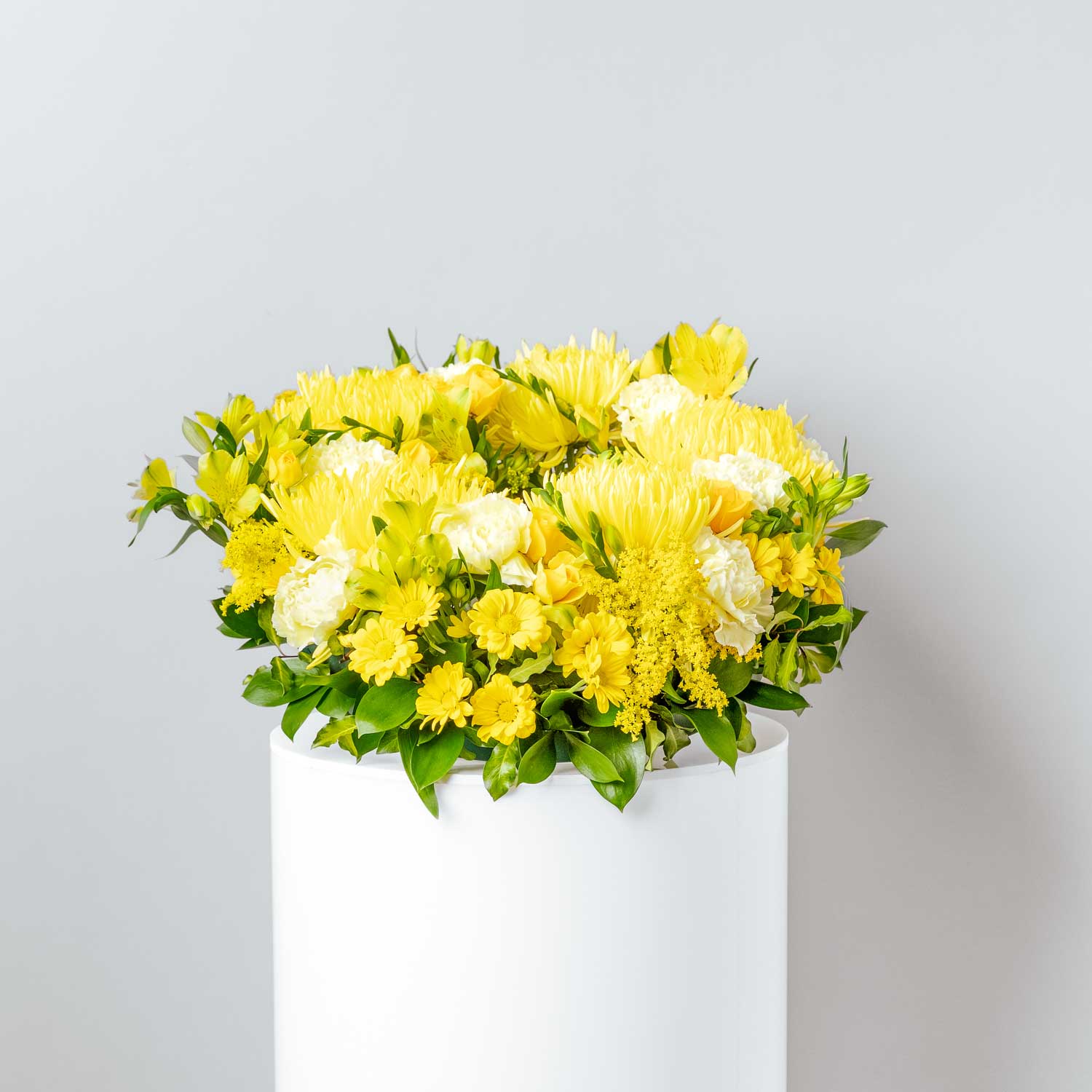 Cecilia - Funeral Wreath Bright Flowers
