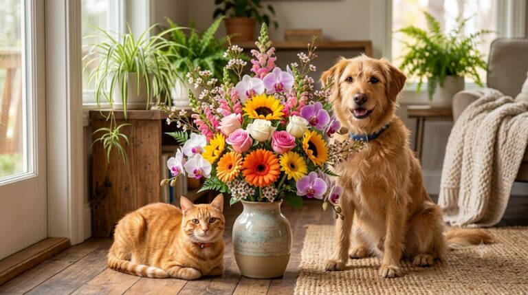 Are Any Flowers Safe for Pets?